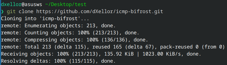 Test with the software enabled