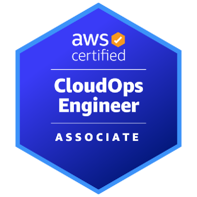 Aws certified cloudops engineer associate